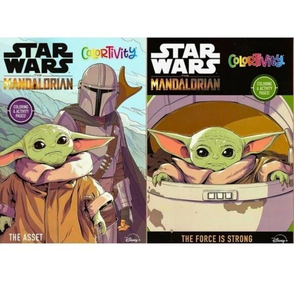 Disney Star Wars Mandalorian - Coloring & Activity Books (Set of 2 Books) - Picture 7 of 8